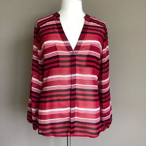 Torrid Striped Blouse, Size 3 NWOT